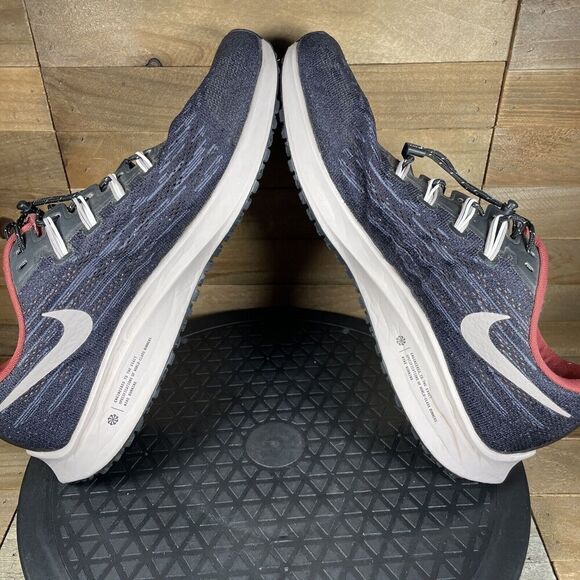 Nike Pegasus 36 Womens Size 9 Blue Black red Athletic Shoes Running - Picture 8 of 10